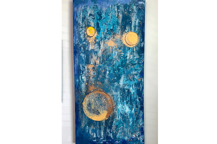 (mixed media) after blindness