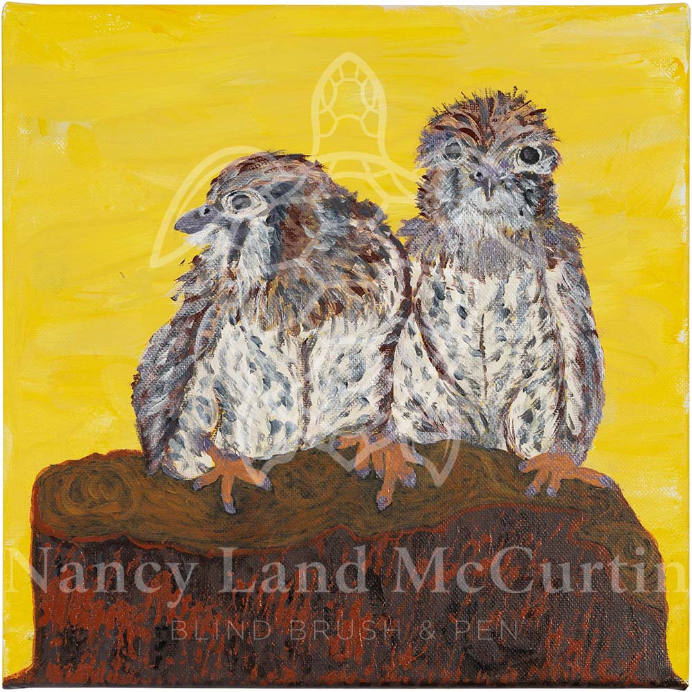 blind artist digital art