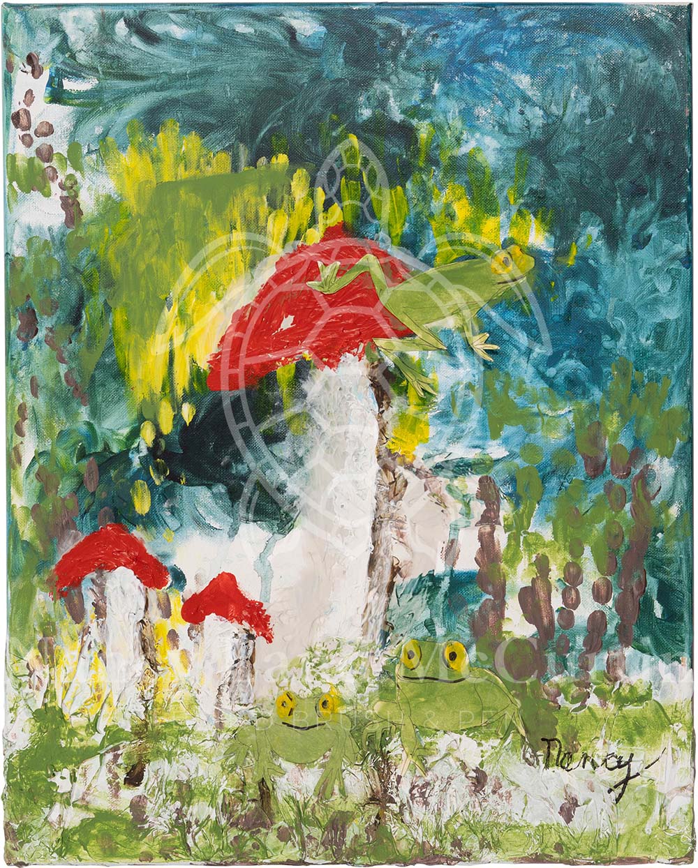 blind artist digital art