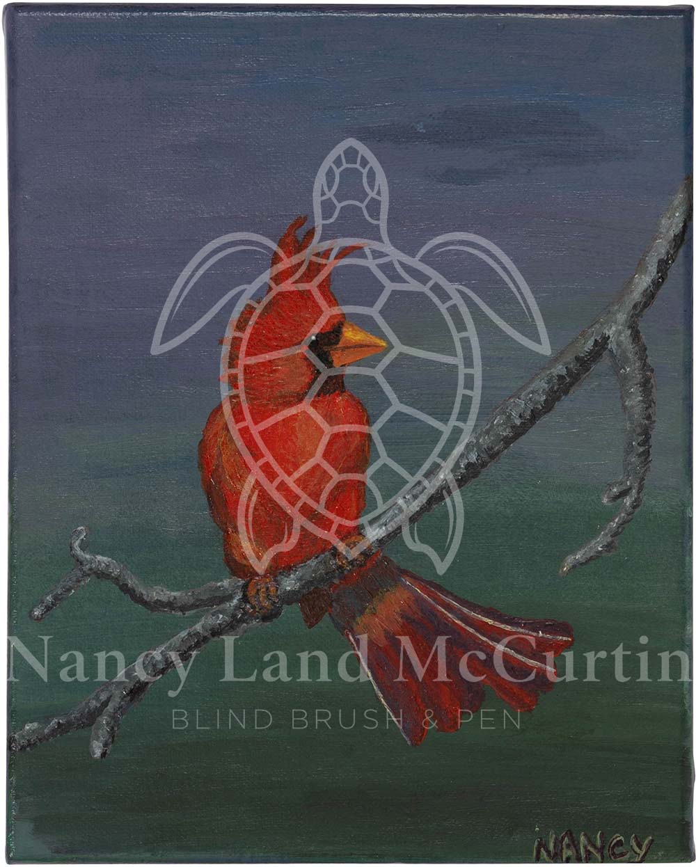 blind artist digital art