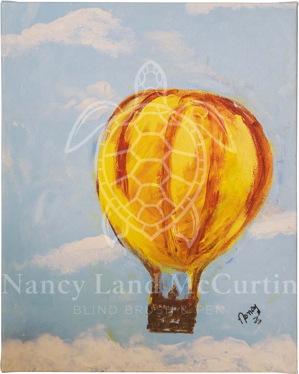 blind artist digital art