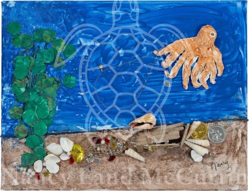 Nancy Land McCurtin Art | Blind Brush & Pen